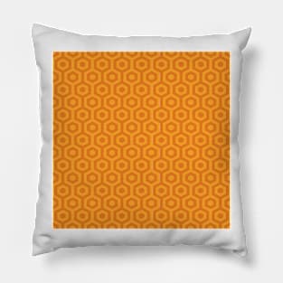 hexagonal geometric pattern Pillow