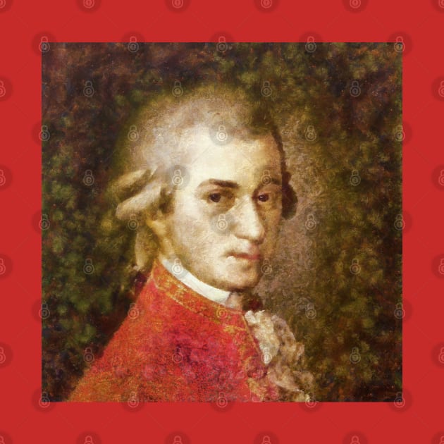 Wolfgang Amadeus Mozart by Ryan Rad