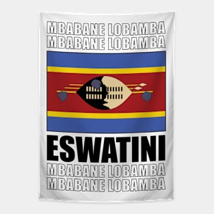 Flag of Eswatini Tapestry