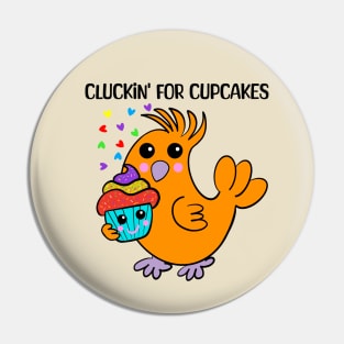 Cluckin' for cupcakes Pin