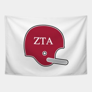 Alabama Zeta Tau Alpha Retro Helmet Tapestry
