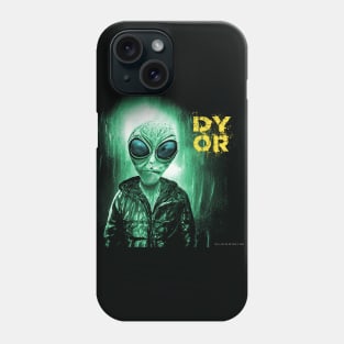 Funny Alien Retro Sci Fi DYOR Phone Case