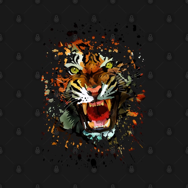 Tiger Roar by adamzworld