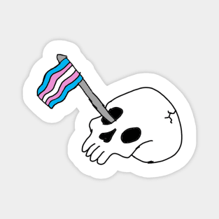 Trans skelly Magnet