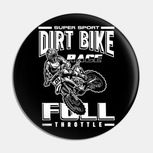 DIRTBIKE RACE Pin