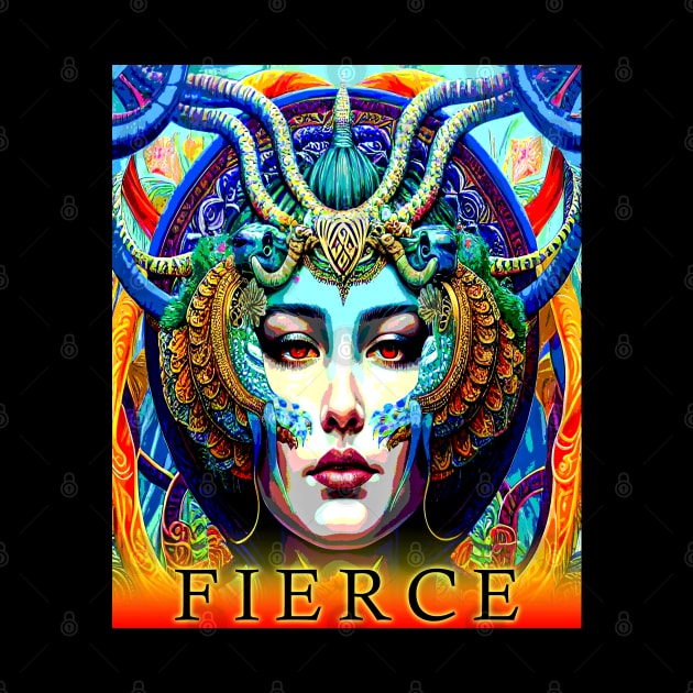 Beautiful Fierce Goddess Energy by Heartsake