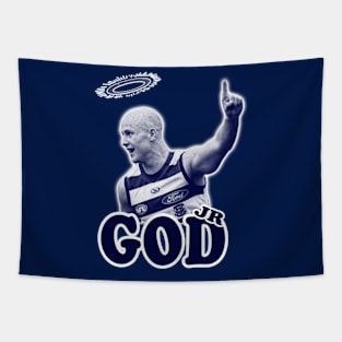 Geelong Cats - Gary Ablett Jr - GOD JR Tapestry