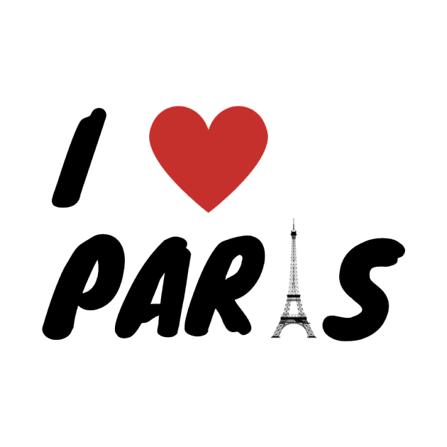 I love Paris by Simple D.