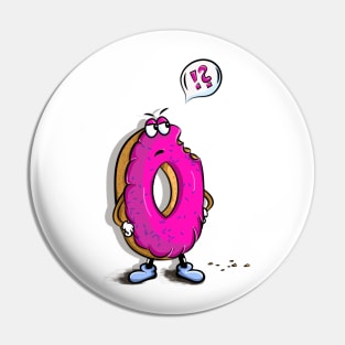 ANGRY DONUT Pin