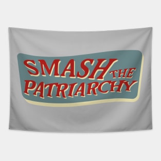 smash the patriarchy first Tapestry