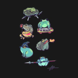 RPG Party Frogs and Toads T-Shirt