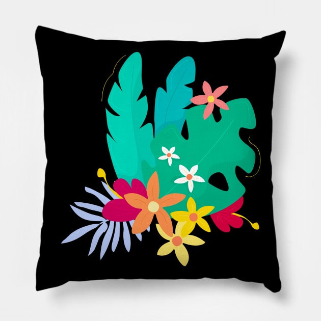 Flowers Pillow by fromherotozero