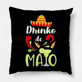 Drinko De Mayo Cinco de Mayo Pillow