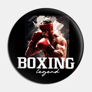 Boxing Legend Pin