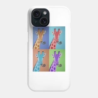 Geraldine the Giraffe Retro Design Phone Case