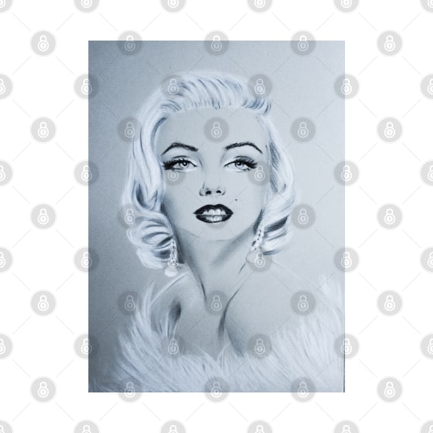 Vintage Marilyn Monroe by SisiArtist