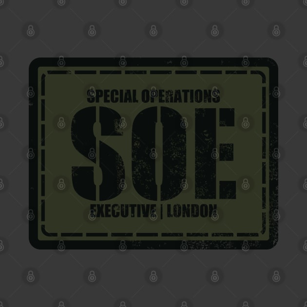 WW2 SOE Special Operations Executive (distressed) by TCP