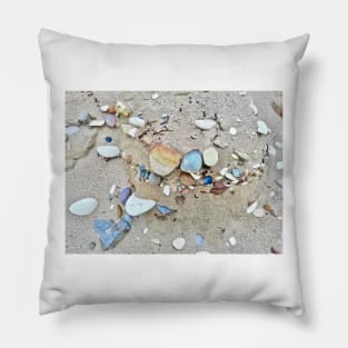 Rock ,Pebble,Sand -Beach Installation Pillow