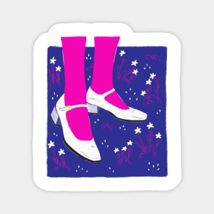 These boots are made for walking Magnet