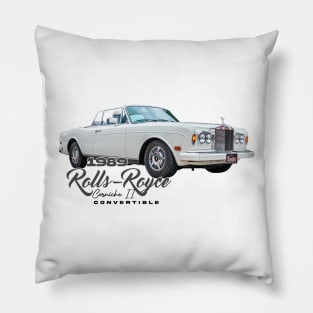 1989 Rolls Royce Corniche II Convertible Pillow