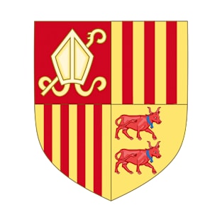 Coat of arms of Andorra (Before 16th Century) T-Shirt