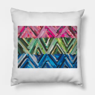 Polysexual Flag Collage Pillow