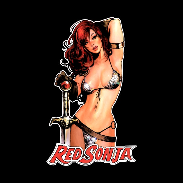 Red Sonja (Black Print) by Miskatonic Designs