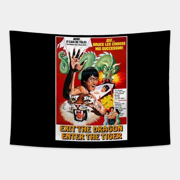 Exit the Dragon, Enter the Tiger (1976 Tapestry by Scum & Villainy