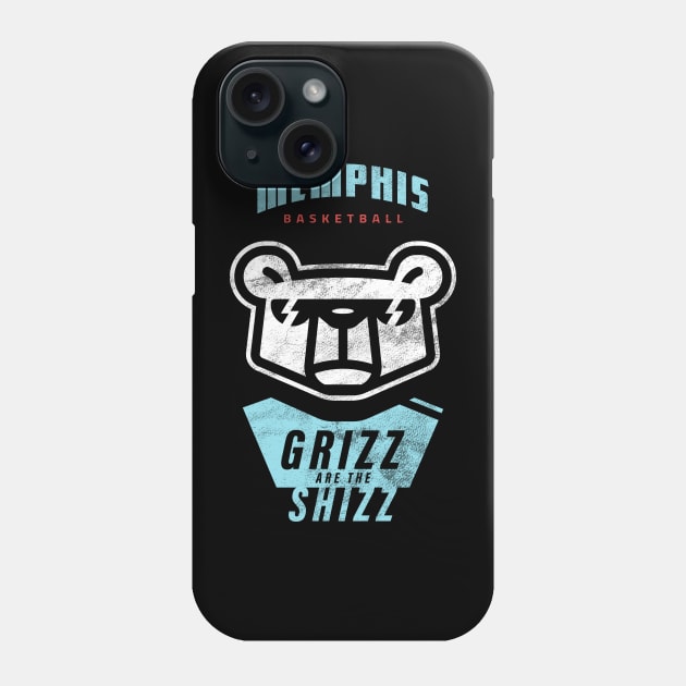 The Grizz are the Shizz, Memphis Basketball fan Phone Case by BooTeeQue
