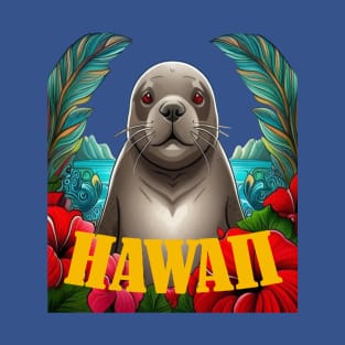 Cute Hawaiian Monk Seal T-Shirt