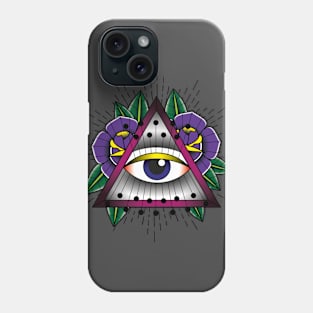 All-seeing eye Phone Case