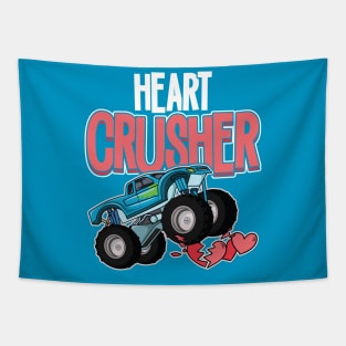 Heart Crusher, Valentines Day Tapestry