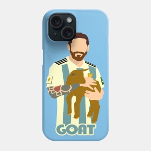 Leo Messi - MINIMALIST GOAT Phone Case