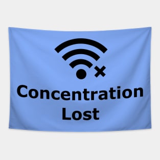 Concentration Lost Tapestry