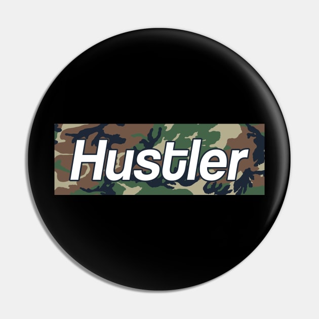 Hustler Camo Bar Pin by Tee4daily