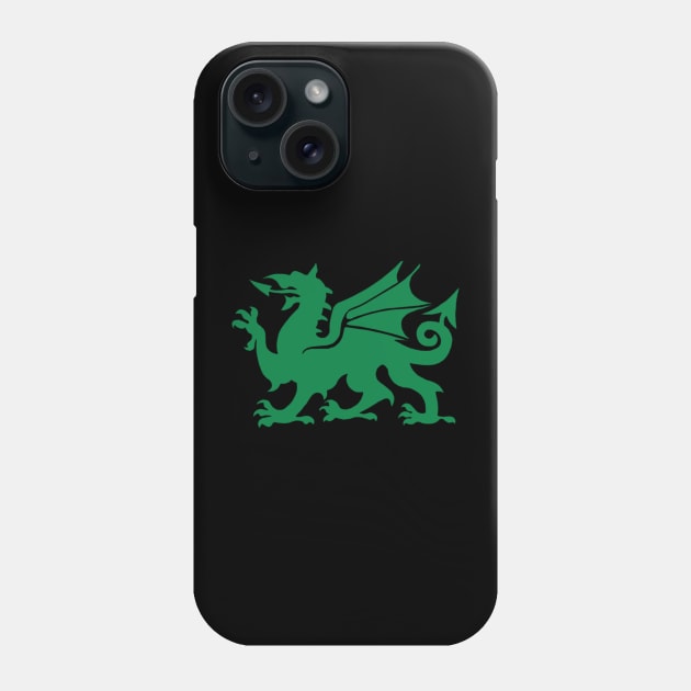 Green Eco Dragon Phone Case by Celtic Morrigan