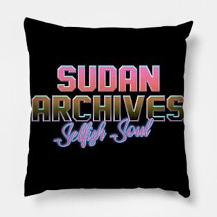 Sudan Archives Selfish Soul Pillow