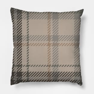 Natural Tartan Pillow