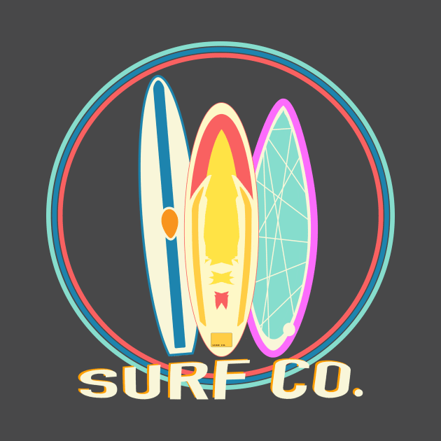 Surf Co. Logo (Left Pocket) by net_ha_ha_ha