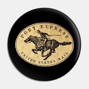 Vintage USPS Pony Express 2 by Buck Tee Pin