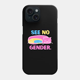 See No Gender - Pan Flag Phone Case