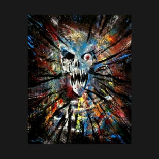 Splattered Skull T-Shirt