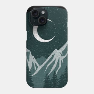 Between the mountains Phone Case