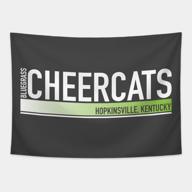 Bluegrass Cheercats - Athletic Design Tapestry by bluegrasscheercats