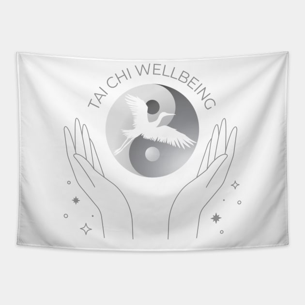 Tai Chi hands Tapestry by Tai Chi Wellbeing