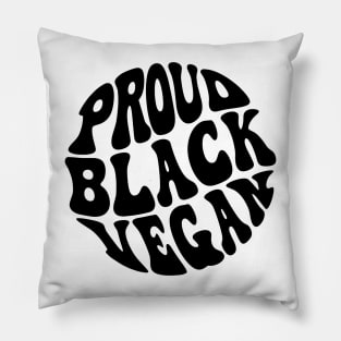 Proud Black Vegan Pillow