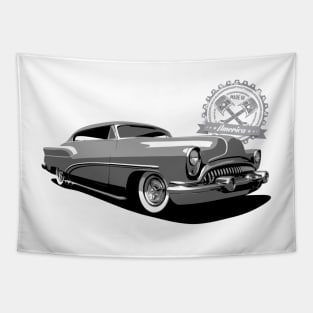 1954 Buick Hot Rod - Made in America Tapestry