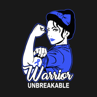 Unbreakable | Colorectal Cancer Warrior T-Shirt