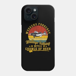 Walleye Fishing Phone Case