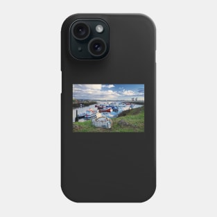 Paddys Hole Harbour, South Gare, Redcar UK Phone Case